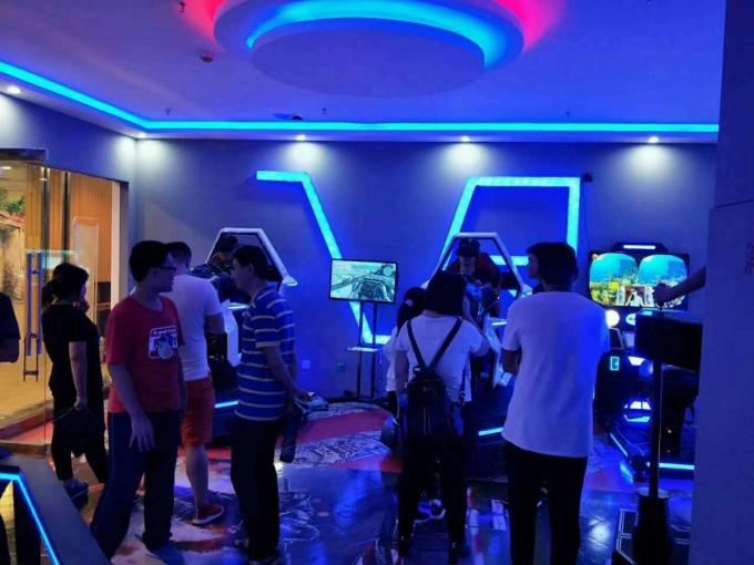 3 el simulador de las carreras de coches 9D de la plataforma VR del Dof apoya la competencia de Multiplayers 1