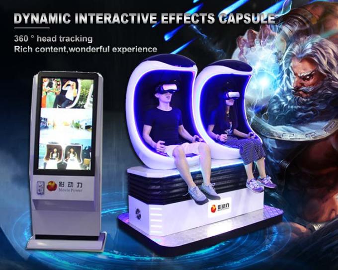 Cine/arma del centro comercial 9D VR que tira el simulador interactivo de la realidad virtual 9d 0