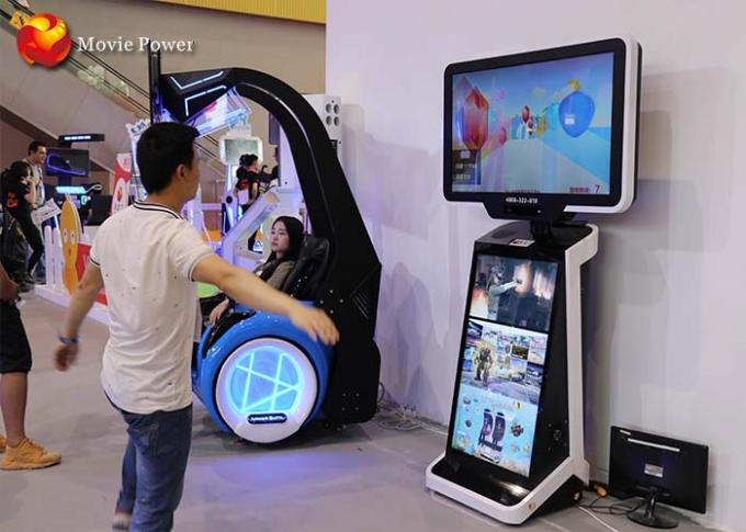 simulador de la realidad virtual del paseo 9d para el aeropuerto, club, teatro