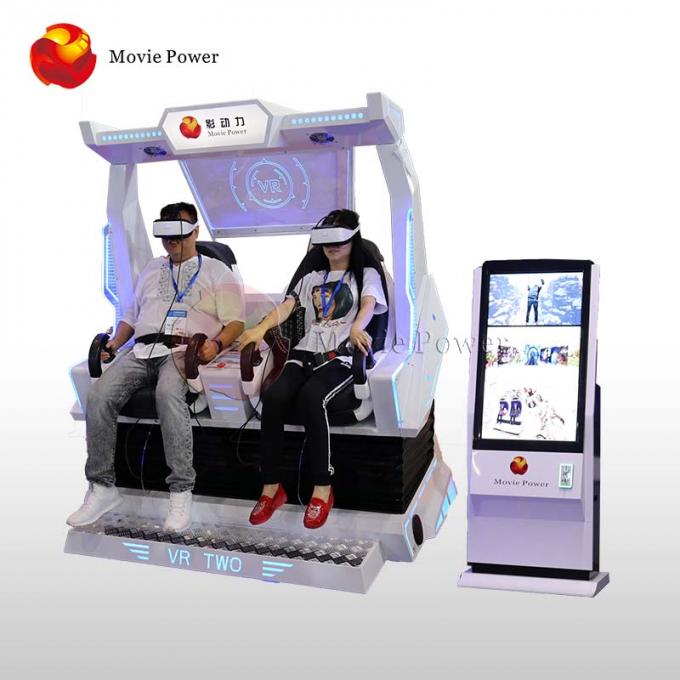 El simulador material de acero 2 de la realidad virtual asienta la máquina del cine 9d Vr 0