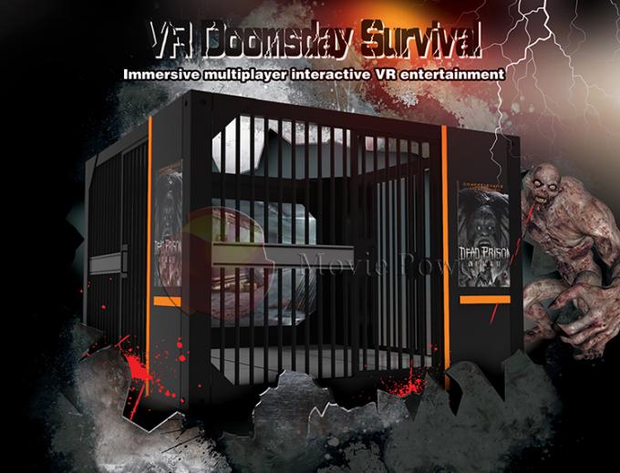 Encienda el juego interactivo dinámico del tiroteo del sitio único de realidad virtual 9D del arma 0