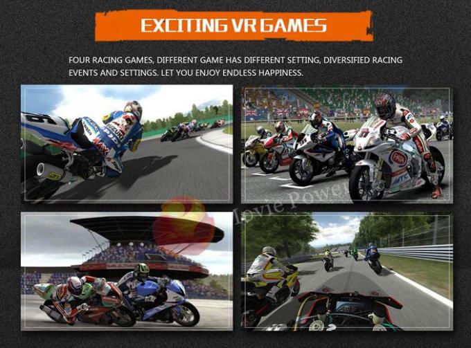 realidad virtual del CE del simulador de la motocicleta del juego VR de la raza 9d que compite con el simulador 1