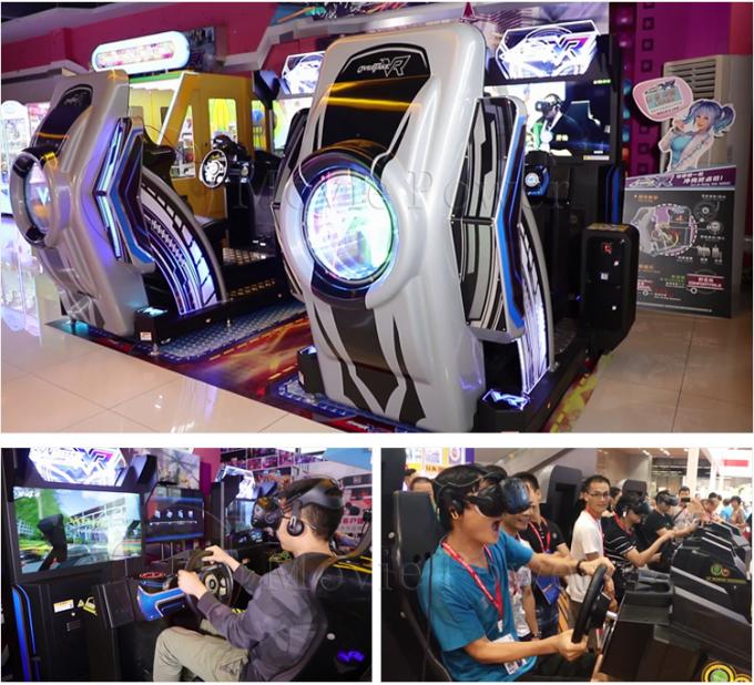 la diversión de 5d 9d monta la máquina de juego VR Arcade Racing Car Simulator 0