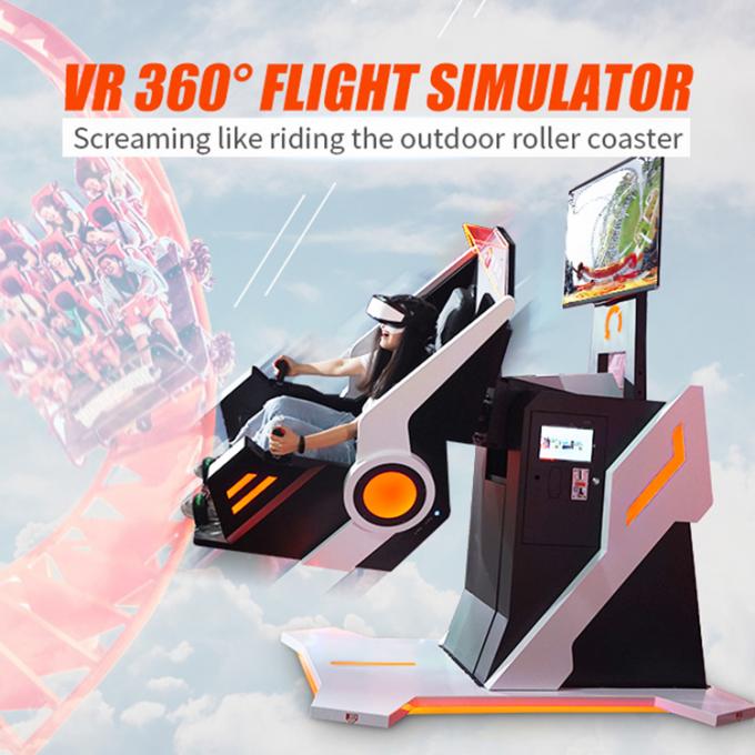 Máquina interior de la realidad virtual de la silla del juego de Flight Simulator de 720 grados 0