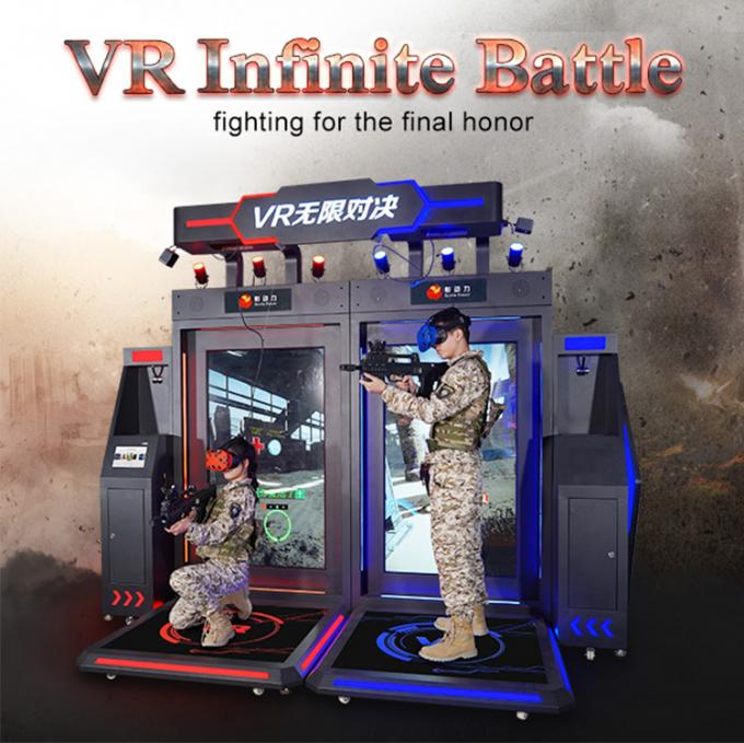 Situación multijugadora encima de la serie interactiva de la máquina de la realidad virtual del juego de 9D VR 0