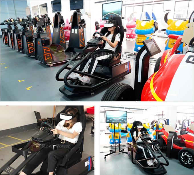 Simulador del juego de Seat VR de la simulación de la conducción de automóviles del entretenimiento del centro comercial 0