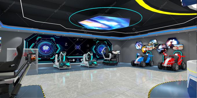 Máquina interactiva interior del simulador de la montaña rusa del alto beneficio VR 1