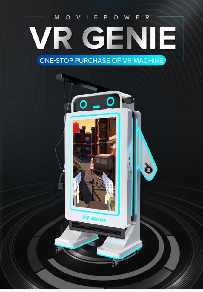 1 equipo de juego de fichas de la realidad virtual del simulador del juego del jugador VR 0