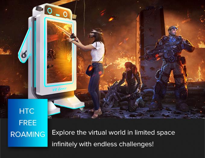 1 equipo de juego de fichas de la realidad virtual del simulador del juego del jugador VR 1