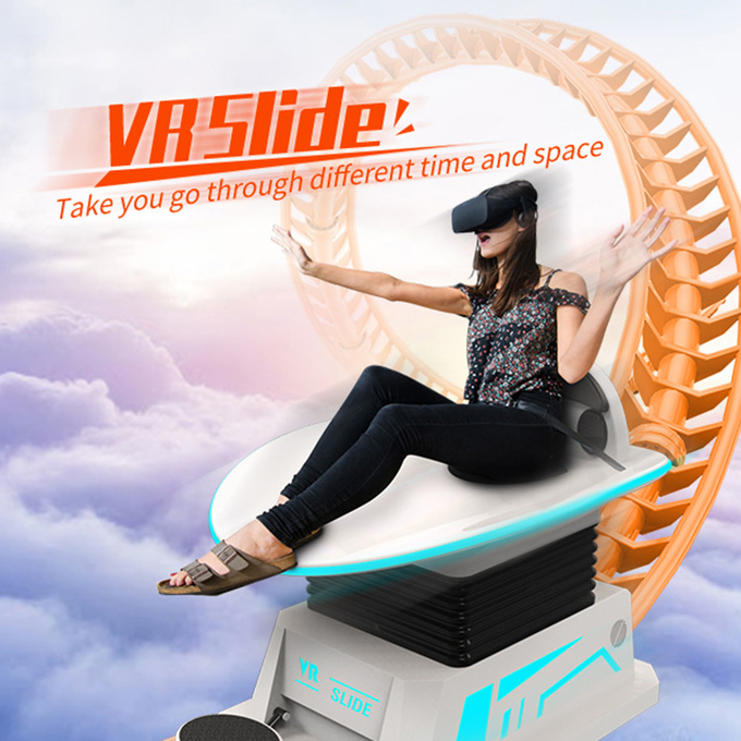 Deslizamiento 9d Vr Máquina de Juego Simulador de Movimiento Juego Arcade Cine 9d Patinete Para Parque de Entretenimiento 0