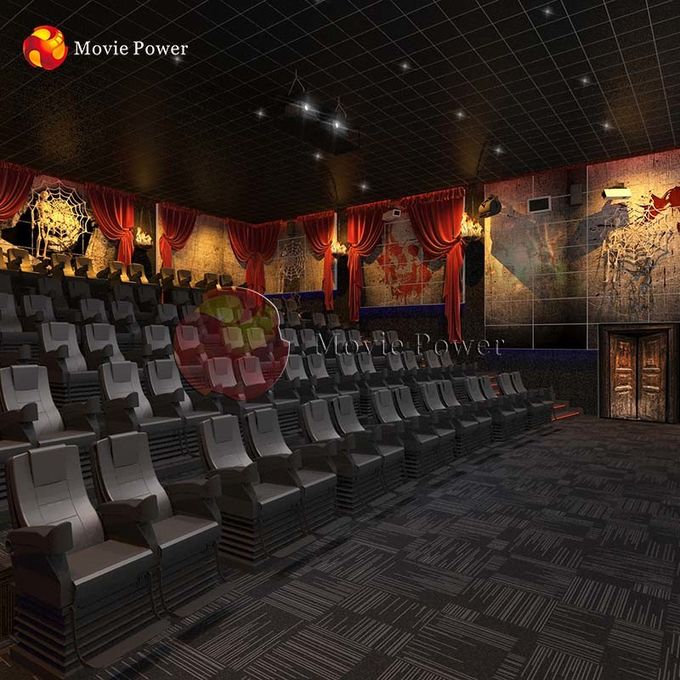 Sistema del teatro del cine del Dof 4d 5d de las películas de terror 3 1