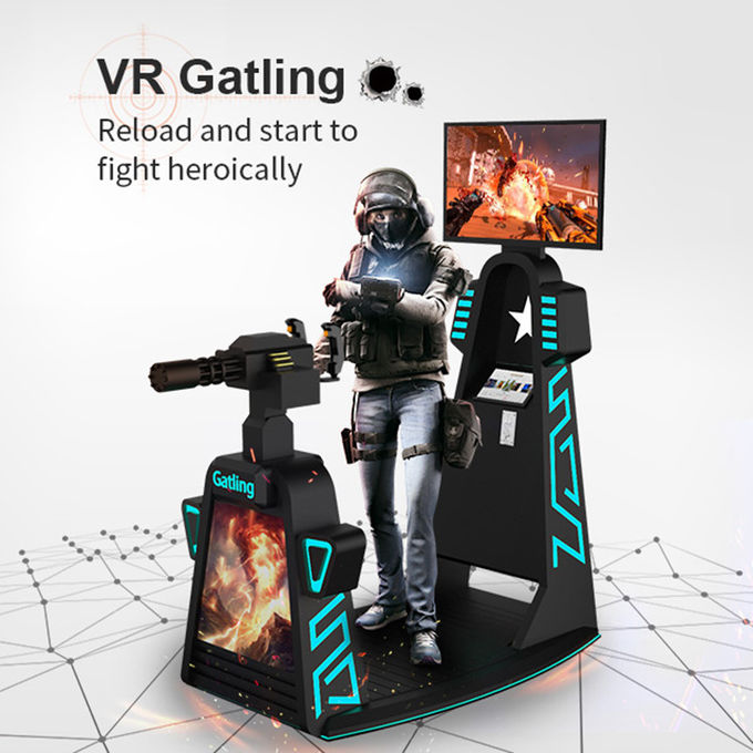 Vuelo comercial del tiroteo del cine de la arcada 360 de la realidad virtual HD del simulador 9d de VR 0
