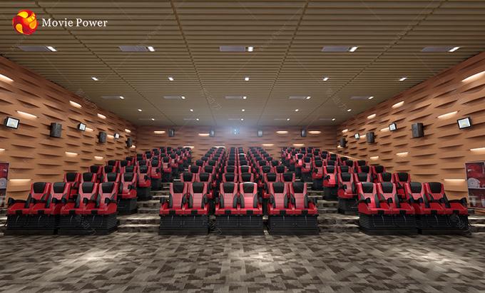 Sillas interactivas del sitio del cine del movimiento de la silla eléctrica del teatro 5d del entretenimiento 0