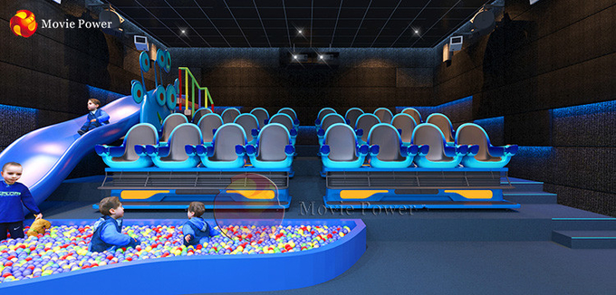 Cine del cine 4d 5d 7d XD del tema del océano del teatro de la diversión del niño para el centro comercial 0