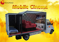 Movimiento móvil Seat de la silla del proyector del holograma del cine 7d del cine del camión dinámico de Kino 5d