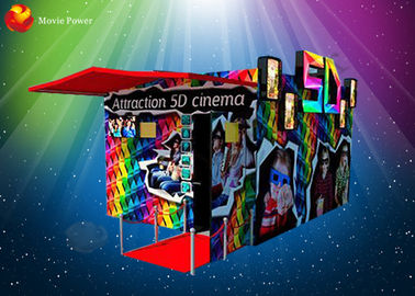 3 DOF/6 cine temático interactivo único de la cabina 9D VR del cine del DOF