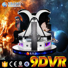 3 teatro de película giratorio eléctrico de Seat 9D VR que asienta el simulador interactivo