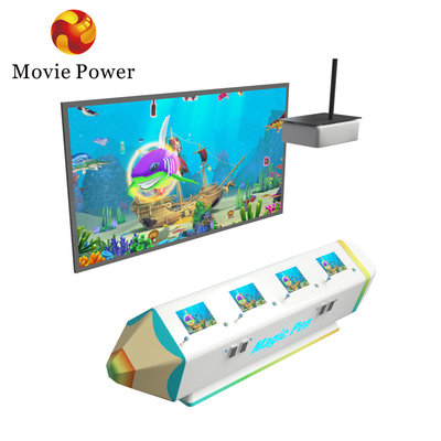 Multijugador 3d Interactivo AR Proyector Interiores Juegos de pintura para niños