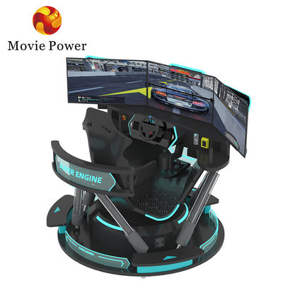 9d Vr 6 Dof simulador de coches de carreras realidad virtual máquina de juego de arcade con 3 pantallas