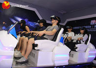 Seis certificados del CE del cine del simulador 9D VR del jugador 9D de los asientos para el parque de atracciones