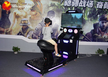 Simulador fresco de la carrera de caballos de los vidrios VR de solo Seat HTV VIVE del movimiento que tira el cine de la realidad virtual