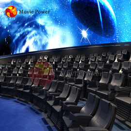 Movimiento dinámico Seat de la bóveda 4D de la solución entera del cine del parque temático