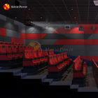 Sistema del teatro del cine del movimiento de la silla 4d del cine de Immersive 4d 12d del parque de atracciones