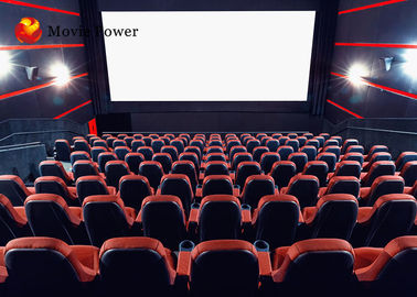 Sistema de lujo del teatro de la película 4D de HD con la plataforma del movimiento de 3 DOF