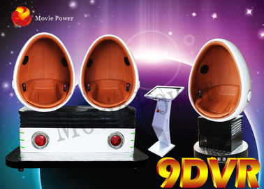 3 parque de la calle muy transitada del cine de la realidad virtual del cine 9d de las cabinas 9D VR