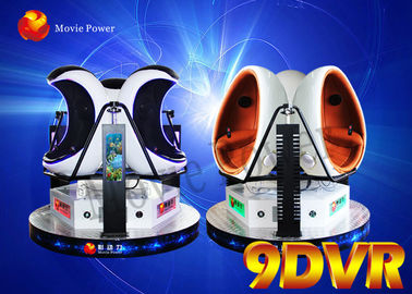 montaña rusa 360 de Vr del simulador de la silla del movimiento del teatro del cine de Vr del cine del huevo de 9d Vr en venta para el centro comercial