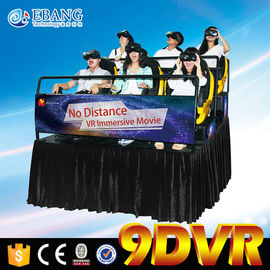 Simulador libre del huevo 9D VR de Seat del cine 6 del entretenimiento 9D VR de Vision con los vidrios de VR