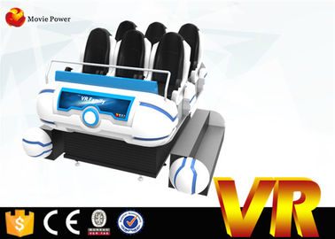 Cine de la familia 9D VR de Seat de la promoción 6 con la plataforma eléctrica del movimiento del simulador de 6 Dof