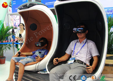 El parque de Amument del cine de la realidad virtual de KTV 9d monta sillas del huevo dos de los juegos de VR