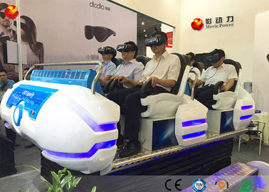 12 simulador múltiple del juego del cine de las películas 9D VR de la garantía de Monthes para diversas edades