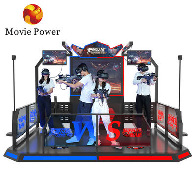 360 grados 9d VR Shoot Simulator Vr Juego de disparos Arena Multijugador Equipo de realidad virtual