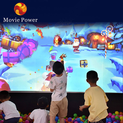 Juego de pared de proyección interactiva de bola mágica AR juegos de proyector interactivo para niños AR