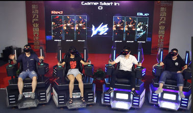 Máquina de juego de fichas del cine VR de 9D VR para Game Center 2-8 jugadores