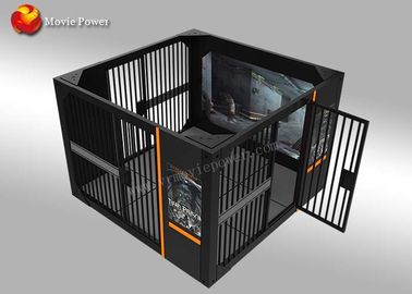 220V que se levanta el sitio frecuentado multijugador electrónico del escape de la máquina de juego de arcada de 9D VR  