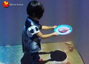 Juego interactivo de la proyección de poder de la película 3D para los niños planta y pared