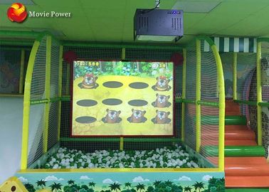 Equipo dinámico del simulador del tiro de los juegos de pelota interactivos mágicos para los niños