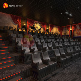 Teatro único del cine de Seat del movimiento del simulador de la película del tema del horror 4d