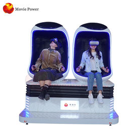 Equipo de la silla del huevo del cine del simulador 9d Vr de la realidad virtual del parque de atracciones con 2 asientos