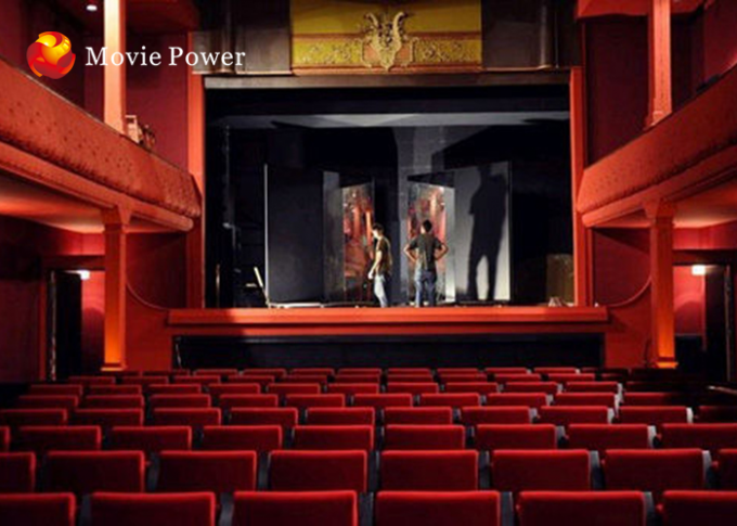El lujo personalizó el teatro casero del cine 4D para el patio de 200 personas 0