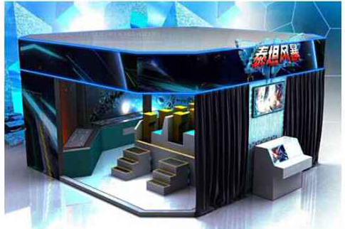 Cines de alta tecnología de la acción de la realidad virtual 9D para la plataforma dinámica serva de 6 DOF 0