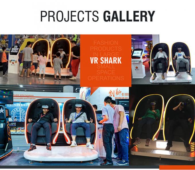 360 equipo interactivo del simulador del cine de la realidad virtual del cine del grado 9D Vr 0