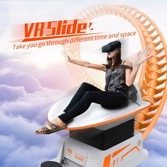 El entretenimiento VR del simulador del movimiento trabaja a máquina el equipo del juego de la montaña rusa de la realidad virtual 9d 0