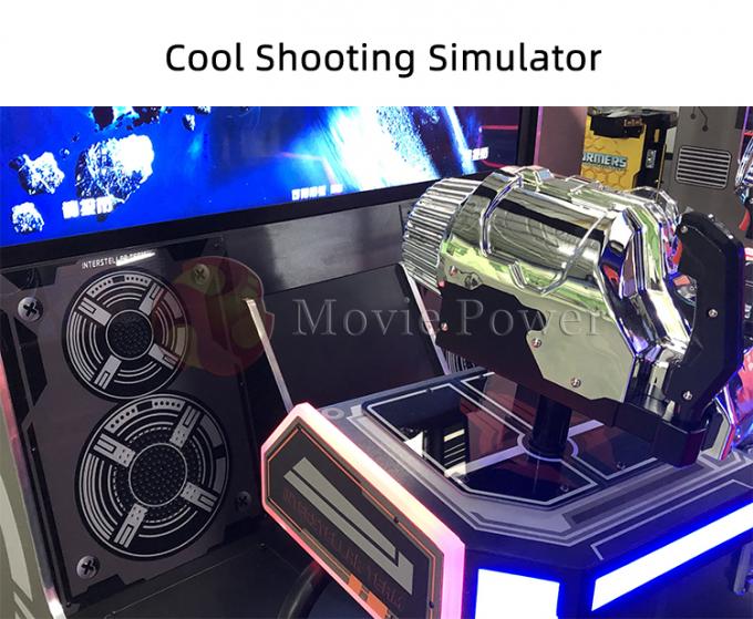 Pantalla de fichas 3D Arcade Gun Shooting Game Machine de la diversión 2
