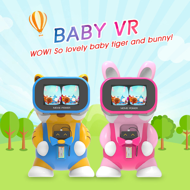 Máquina de juegos de realidad virtual para niños 9D VR Parque temático Juegos deportivos de interior 0