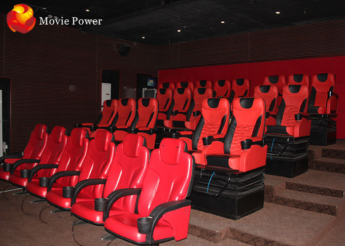 Capacidad móvil del teatro 500kg de la mini 5D cabina del cine 7D 9D pequeña 1