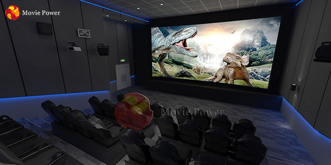 Silla eléctrica virtual del teatro del cine de la sala de cine 5d de la realidad 3d 1